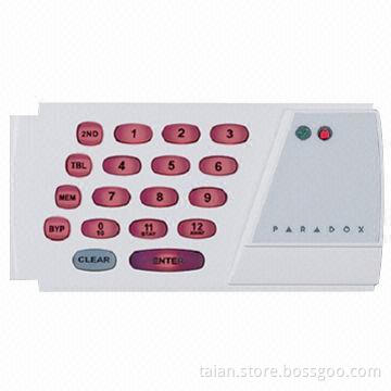 24-zone LED display keypad